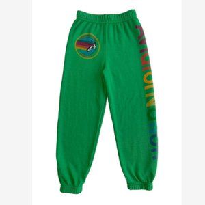 NWT- AVIATOR NATION KIDS SIZE 14 SWEATPANTS KELLY GREEN